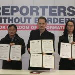 Novinarji brez meja (Reporters Without Border) odpirajo tajvansko poglavje