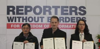 Novinarji brez meja (Reporters Without Border) odpirajo tajvansko poglavje