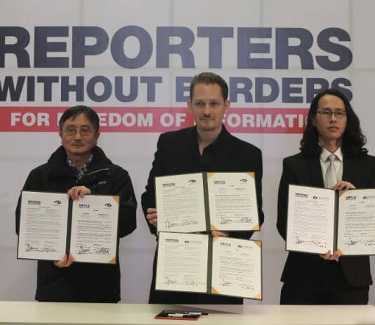 Novinarji brez meja (Reporters Without Border) odpirajo tajvansko poglavje