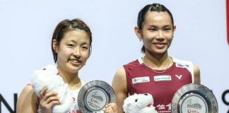 Št. 1 v badmintonu Tai zmagala na turnirju Singapore Open FOTO: Singapore Open 2019