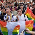 Tajvan postal prva azijska država, ki je legalizirala istospolne poroke FOTO: CNA