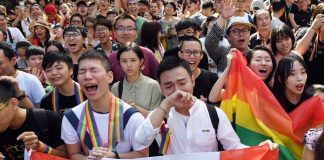 Tajvan postal prva azijska država, ki je legalizirala istospolne poroke FOTO: CNA