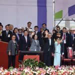 Tajvanska predsednica zavrača kitajski načrt »ene države, dveh sistemov« FOTO: CNA