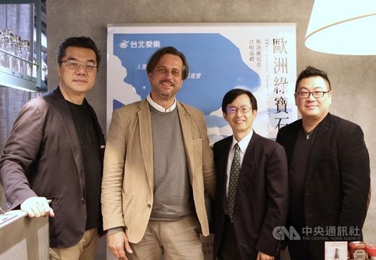 Skladatelj in dirigent Ambrož Čopi bo na Tajvan ponesel slovenske pesmi Foto: CNA