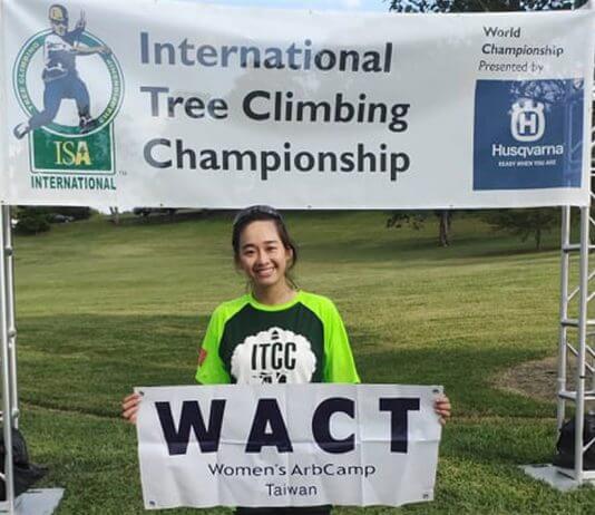 Mednarodni tabor za drevesne plezalce FOTO: Hsu Ren-han