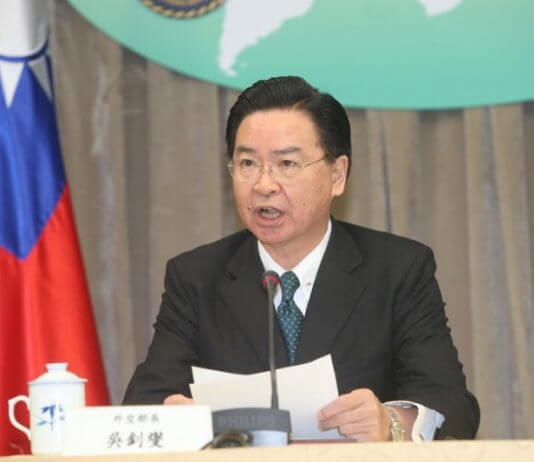 Zunanji minister Wu poziva WHO naj prizna Tajvan za Tajvan FOTO: CNA