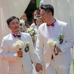 Od maja 2019 je na Tajvanu registriralo sklenitev zakonske zveze kar 4.021 istospolnih parov Foto: CNA