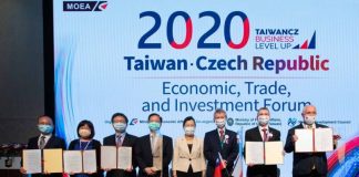 Tajvan in Češka podpisala sporazume za tesnejše poslovno in tehnološko sodelovanje Foto: MOEA