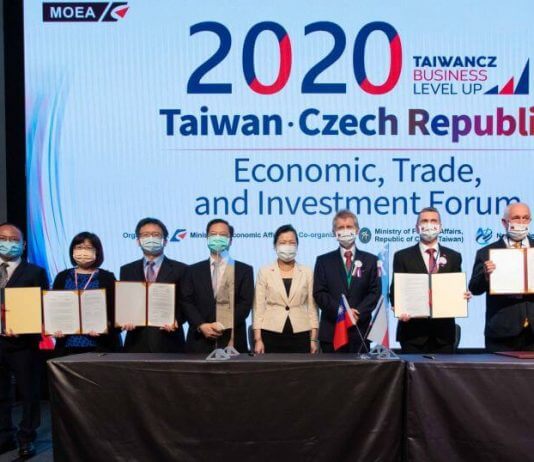 Tajvan in Češka podpisala sporazume za tesnejše poslovno in tehnološko sodelovanje Foto: MOEA