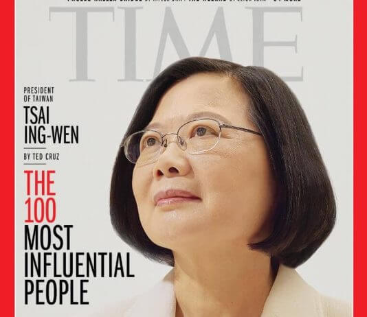 Predsednica Tsai Ing-wen in aktivist Chi Chia-wei uvrščena med 100 najvplivnejših ljudi v letu 2020 Foto: @TIME