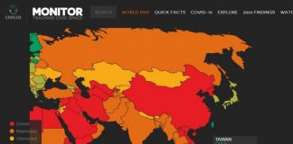 Civicus je ocenil Tajvan kot edino svobodno državo v Aziji Foto: Civicus