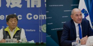 Tajvanski minister za zdravje in blaginjo v pogovoru s slovenskim predsednikom vlade Foto: Taiwan Today, Kabinet predsednika vlade Republike Slovenije