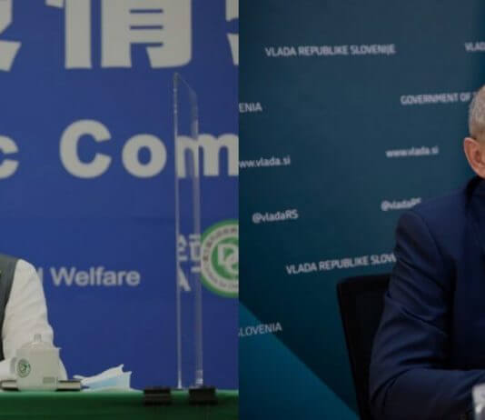 Tajvanski minister za zdravje in blaginjo v pogovoru s slovenskim predsednikom vlade Foto: Taiwan Today, Kabinet predsednika vlade Republike Slovenije