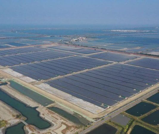 Odprta je največja tajvanska sončna elektrarna Foto: Taipower
