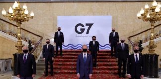 Skupina G7 podpira tajvansko sodelovanje v WHA in poziva k miroljubnemu reševanju odnosov Kitajske s Tajvanom Foto: CNA, twitter.com/G7