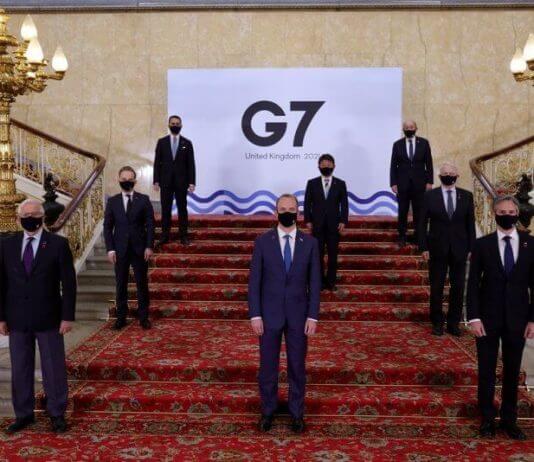 Skupina G7 podpira tajvansko sodelovanje v WHA in poziva k miroljubnemu reševanju odnosov Kitajske s Tajvanom Foto: CNA, twitter.com/G7