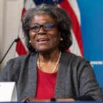 Ameriška veleposlanica pri Združenih narodih kritizira kitajsko diplomacijo cepiv Foto: Veleposlanica Linda Thomas-Greenfield, twitter.com/USAmbUN