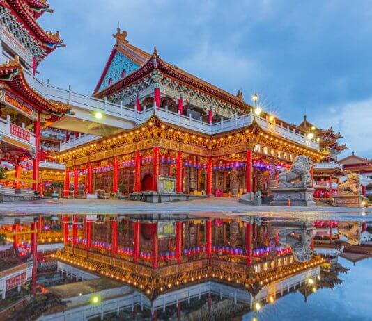 Barvita spokojnost Foto: Taiwan Today, s Facebook strani župana mesta Tainan