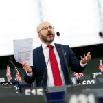 Evropski parlament je sprejel poročilo o krepitvi odnosov med Tajvanom in EU Foto: Evopski poslanec Charlie Weimers, facebook.com/Charlie.Weimers