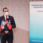 Evropski možganski trust odpira podružnico na Tajvanu za krepitev vezi: MOFA Foto: Direktor EVC, Jakub Janda. Vir: CNA