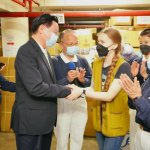 Zunanji minister Wu izraža hvaležnost tajvanski javnosti za njene donacije Ukrajini Vir: MOFA