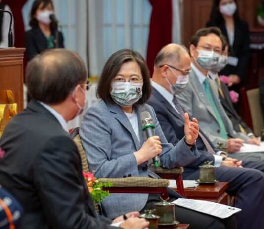Predsednica Tsai na Tajvanu pričakuje več tujih naložb Foto: Predsedniški urad.