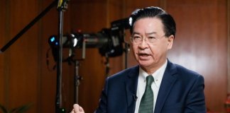 Zunanji minister Wu v ekskluzivnem intervjuju za CNN Zunanji minister Jaushieh Joseph Wu med ekskluzivnim intervjujem za CNN. Foto: MOFA