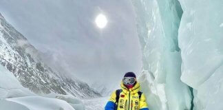 Prva Tajvanka, ki se je povzpela na vrh K2 brez dodatnega kisika Foto: Fotografija Grace Tseng z njenega Facebooka.