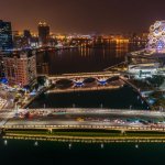 Razsvetljeno mesto Foto: Mestna vlada Kaohsiunga.