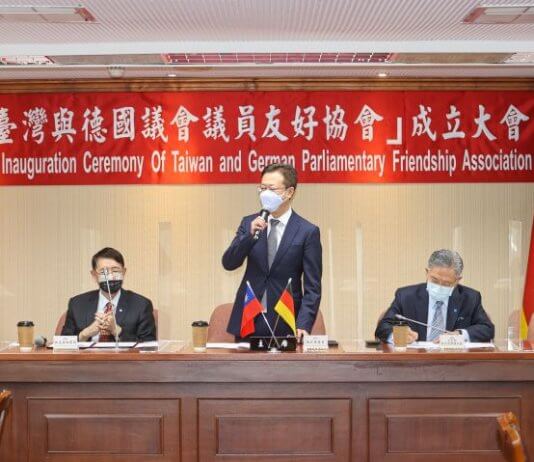 Vzpostavljena parlamentarna skupina prijateljstva med Nemčijo in Tajvanom Foto: CNA.