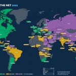 Tajvan na petem mestu na svetu v svobodi spleta, Kitajska na zadnjem Foto: Facebook stran freedomhouse.org