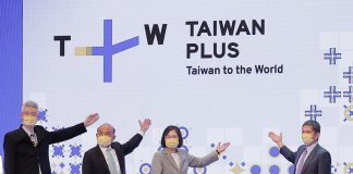 Uradna otvoritev TV kanala TaiwanPlus Foto: Taiwan Today.