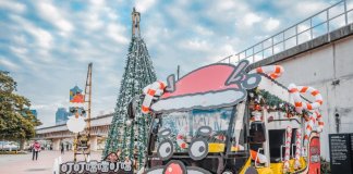 Božične instalacije Foto: Mestna vlada Kaohsiunga