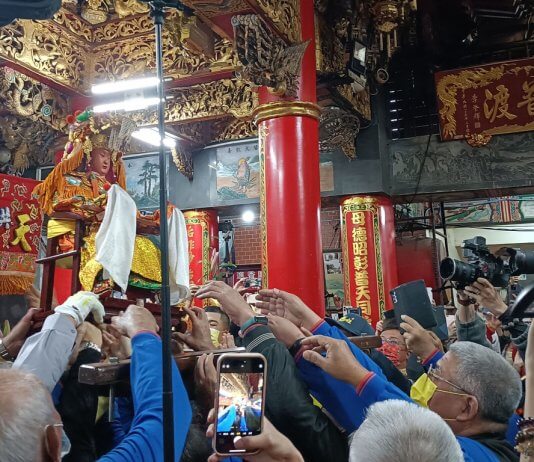 Vrnitev boginje Mazu Foto: CNA