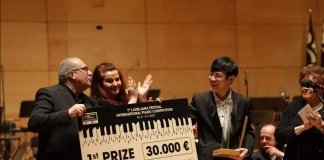 Tajvanski pianist zmagal na 1. mednarodnem klavirskem tekmovanju Festivala Ljubljana Foto: Festival Ljubljana.