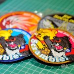 Letalski našitek s Formoškim medvedom, ki udari medvedka Puja, je postal velika uspešnica Foto: CNA.