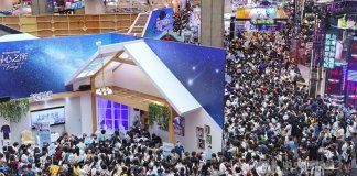 Razstava stripov v Tajpeju kljub tajfunu Doksuri privablja na tisoče obiskovalcev Foto: CNA