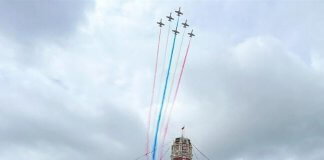 Ob dnevu državnosti predsednica Tsai pozvala Peking k »miroljubnem sožitju« Foto: CNA.