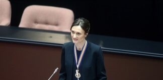 Litovska predsednica parlamenta nagovorila tajvanske poslance Foto: CNA.