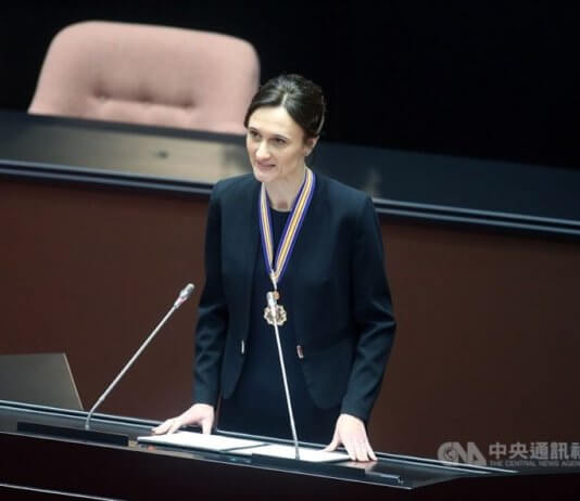 Litovska predsednica parlamenta nagovorila tajvanske poslance Foto: CNA.