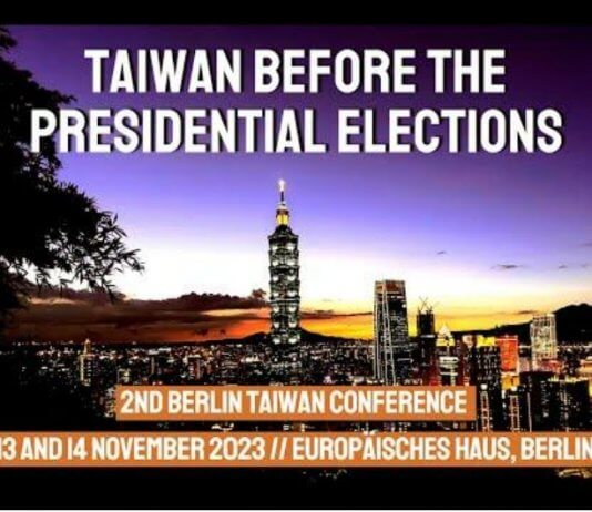 Nemčija želi okrepiti odnose s Tajvanom: Višji diplomat: Tajvan je v ponos Tajvanu. Video: YouTube kanal evropskega poslanca Reinharda Bütikoferja.