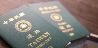 Tajvan na 35. mestu svetovnega indeksa potnih listov