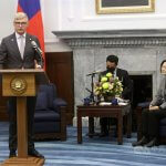 Prizadevanja za vzpostavitev tajvanskega urada v Talinu Foto: CNA.