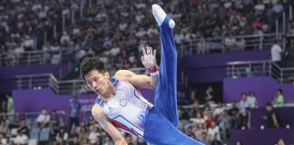 Tajvanski »princ na konju« osvojil zlato na svetovnem gimnastičnem pokalu v Bakuju