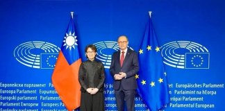 Novoizvoljena podpredsednica Hsiao na obisku v Evropi