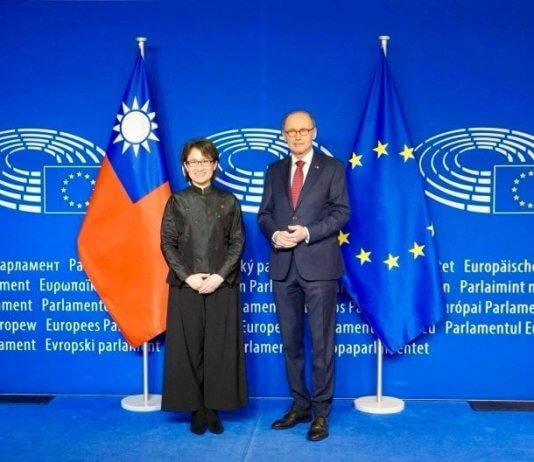 Novoizvoljena podpredsednica Hsiao na obisku v Evropi