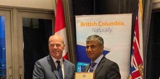 Britanska Kolumbija na Tajvanu odprla trgovinski urad Foto: CNA.