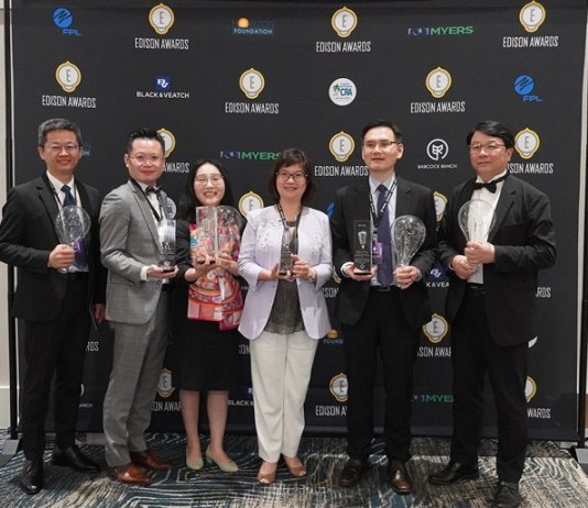 Tajvan osvojil 4 medalje na podelitvi nagrad Edison 2024 Foto: CNA.