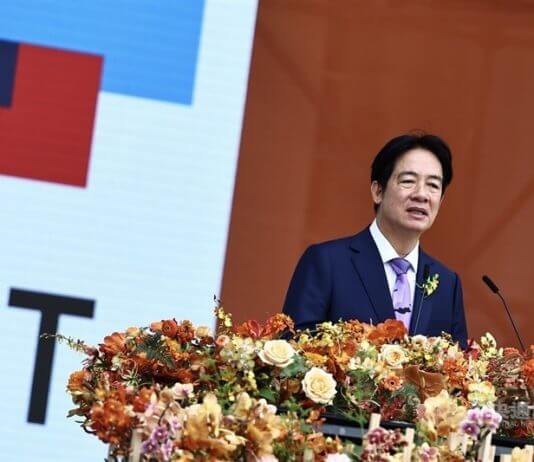 Lai ob inavguraciji pozval Peking, naj prizna tajvansko vlado in pristane k dialogu Foto: CNA.