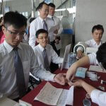 Rak že 42. leto zapored glavni vzrok smrti na Tajvanu Foto: Brezplačno preverjanje zdravja in pregledovanje raka v Tajpeju, CNA.